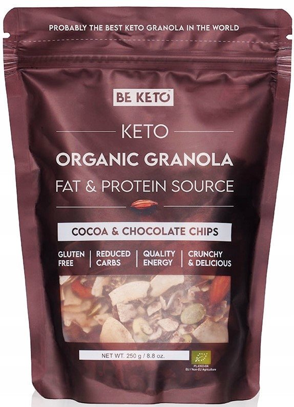BeKeto Keto Granola czekolada 250g
