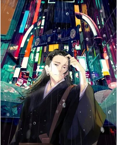 Plakat Anime Jujutsu Kaisen JK_036 A3 (custom)
