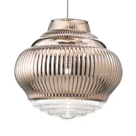 Lampy sufitowe - Lampa wisząca Bonnie 130 cm różowe złoto metallic - miniaturka - grafika 1