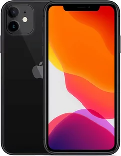 Smartfon Apple iPhone 11 4/64GB Dual SIM Czarny - Telefony OUTLET - miniaturka - grafika 1