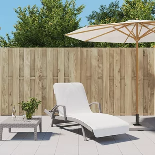 vidaXL Ręczniki plażowe, 2 szt., białe, 75x200 cm, tkanina, 400 g/m² - Ręczniki - miniaturka - grafika 1