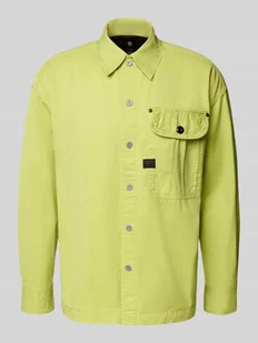 Koszula casualowa o kroju oversized fit z kołnierzykiem typu kent - Koszule męskie - miniaturka - grafika 1