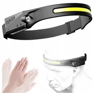 Latarki - Latarka Czołowa Czołówka Lampa Led Mocna Na Głowę - miniaturka - grafika 1