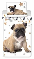Pościel - Pościel bawełniana Bulldog 02, 140 x 200 cm, 70 x 90 cm - miniaturka - grafika 1