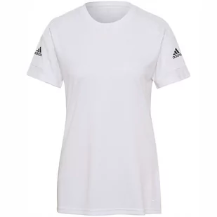 Koszulka damska adidas Squadra 21 Jersey biała GN5759-L - Bluzki damskie - miniaturka - grafika 1