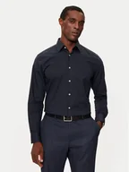 Koszule męskie - Boss Koszula H-Hank 50519859 Granatowy Slim Fit - miniaturka - grafika 1