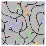 Oświetlenie świąteczne - EMOS LED Zewnętrzny łańcuch bożonarodzeniowy 180xLED/8 trybów23m IP44 różne kolory - miniaturka - grafika 1