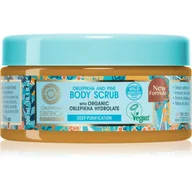 Peelingi do ciała - Natura Siberica peeling do ciała rokitnik i miód głębokie oczyszczanie 300 ml - miniaturka - grafika 1