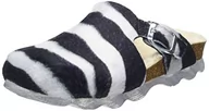 Kapcie damskie - Superfit Jellies Kapcie Dziewczynki, Czarno-biały 0020, 39 - miniaturka - grafika 1