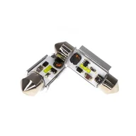 Żarówki samochodowe - C5W Żarówka Led Sv8.5 10-18V Canbus 36Mm Mocna Biała 320Lm Motoledy - miniaturka - grafika 1