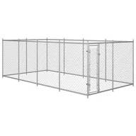 Budy dla psów - vidaXL Kojec dla psa 8 x 4 x 2 m 144938 - miniaturka - grafika 1