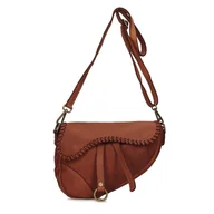 Torebki damskie - Listonoszka vintage Toscanio F86 - miniaturka - grafika 1