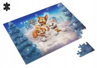 Puzzle - PUZZLE Psi Patrol Pieski Świąteczne Christmas + IMIĘ Pudełko A4 120 el. #1 - miniaturka - grafika 1