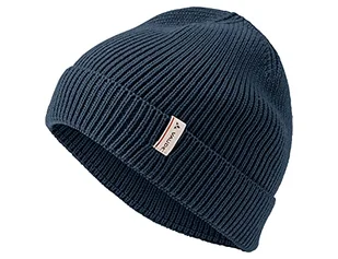 VAUDE Czapka Manukau Beanie unisex niebieski Dark Sea Rozmiar uniwersalny - Czapki damskie - miniaturka - grafika 1