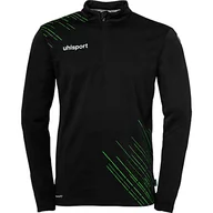 Kurtki męskie - uhlsport Score 26 1/4 Zip Top męska kurtka sportowa bluza sweter piłka nożna fitness siłownia sportowa bluza z kapturem - smartbreathe fit - oddychający materiał z poliestru pochodzącego z recyklingu - miniaturka - grafika 1