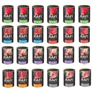 Dolina Noteci (RAFI) RAFI PRZEPIÓRKA Zestaw 24x 400g  od 95zł +DO 3% ZWROTU W PROGRAMIE LOJALNOŚCIOWYM ZEST-RAFI-400-24-PRZ - Mokra karma dla psów - miniaturka - grafika 8