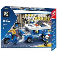 Klocki - Blocki KLOCKI BLOCKI POLICJA POŚCIG 188 KB0612 - miniaturka - grafika 1