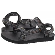 Sandały damskie - Sandały W Original Universal Borderless Black/White 1003987-BRDR (TA13-b) Teva - miniaturka - grafika 1