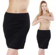 Bielizna nocna - Półhalka Hanna Style Klasyczna 15-02 Czarny Xl - miniaturka - grafika 1