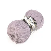 Pasmanteria - Alize, włóczka Superlana Klasik 142, brudny róż - miniaturka - grafika 1