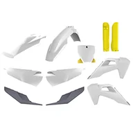 Części motocyklowe - POLISPORT 91121 - Zestaw plastikowych replik Polisport MX dla tych, którzy szukają jakości OEM do motocykli Husqvarna w kolorze OEM - miniaturka - grafika 1