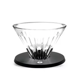 TIMEMORE Szklany dripper Timemore Crystal Eye 02 Black 10806-uniw - Zaparzacze i kawiarki - miniaturka - grafika 1