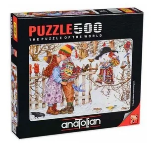 Puzzle 500 Pierwszy pocałunek Nowa - Puzzle - miniaturka - grafika 1