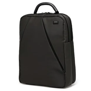 Plecak na laptopa LEXON Premium+ Double 16 cali Czarny - Torby na laptopy - miniaturka - grafika 1