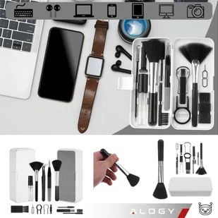 Zestaw do czyszczenia klawiatury telefonu słuchawek 18w1 Wielofunkcyjny Szczotka Klucz do SIM Czyścik Alogy Set - Pozostałe akcesoria do telefonów Zestaw do czyszczenia klawiatury telefonu słuchawek 18w1 Wielofunkcyjny Szczotka Klucz do SIM Czyścik Alogy Set - Pozostałe akcesoria do telefonów - miniaturka - grafika 12