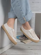 Espadryle damskie - Emu Australia Półbuty Damskie Agonis Mac Coconut-41 - miniaturka - grafika 1