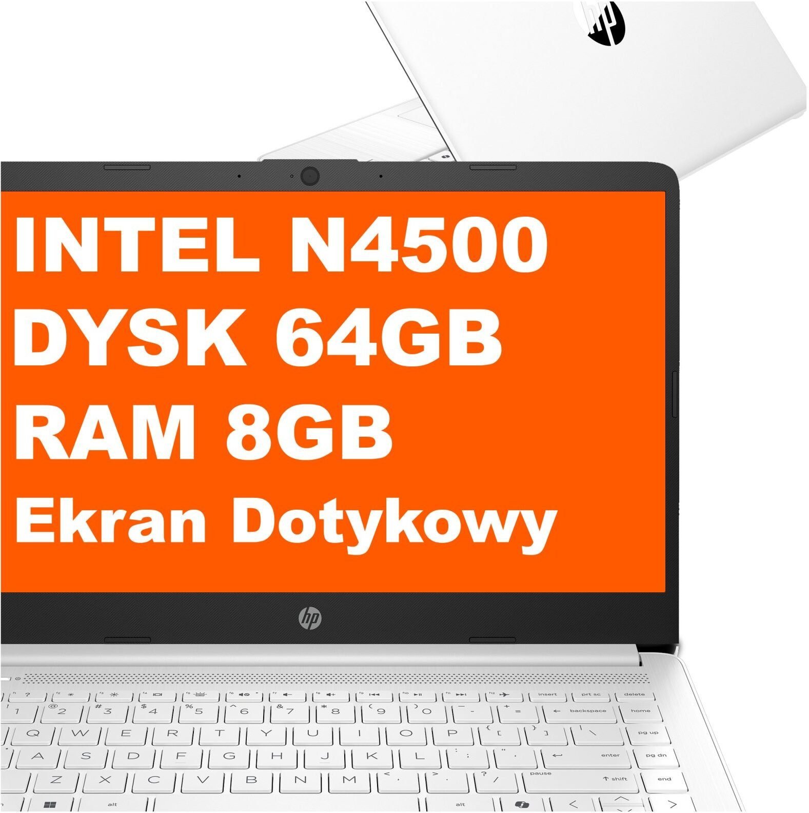 HP 14-dq3220nr B89MTUA Intel N4500 8GB 64GB eMMC Intel UHD 14