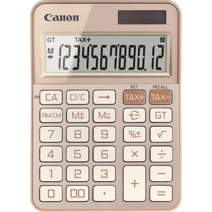 Canon KS-125KB kalkulator Komputer stacjonarny Podstawowy kalkulator Złoto różowe - Kalkulatory - miniaturka - grafika 1