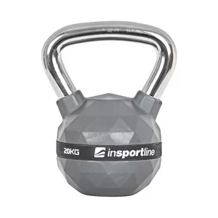 inSPORTline Hantel gumowany inSPORTline Kettlebell PU 20kg 21645 - Kettlebell - miniaturka - grafika 1