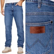 Spodnie męskie - Wrangler FRONTIER RELAXED Full House LUŹNE PROSTE KLASYCZNY DżINS W33 L34 - miniaturka - grafika 1