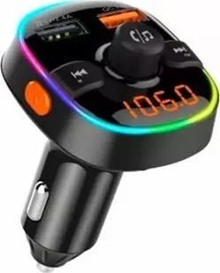 Extra Digital FM moduliatorius automobiliui BC52LQ RGB LED, QC 3.0 - Transmitery FM - miniaturka - grafika 1