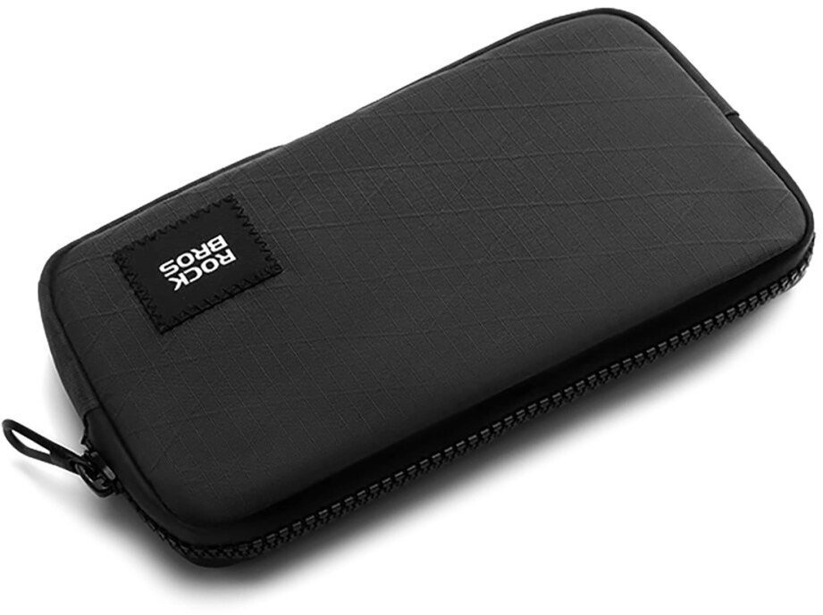 RockBros Saszetka rowerowa Rockbros 30990043003 na telefon, klucze, portfel 0.15 l - czarna