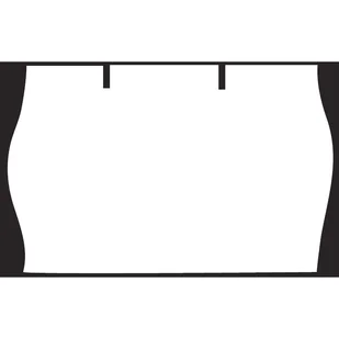 B2B Partner Etykiety, 25 x 16 mm, białe Cont.25x16neděl.oble - Etykiety do drukarek - miniaturka - grafika 1