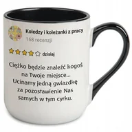 Kubki - KUBEK PREZENT NA POŻEGNANIE ODEJŚCIE KOLEGI KOLEŻANKI Z PRACY ŚMIESZNY FOTO - miniaturka - grafika 1