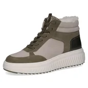 Kozaki damskie - Caprice Damskie buty 9-26212-45, modne kozaki, SALVIA Comb, 39 EU, Grzebień szałwiowy, 39 EU - miniaturka - grafika 1