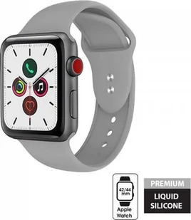 Crong Crong Liquid Band - Pasek Apple Watch 42/44 mm szary - Akcesoria do smartwatchy - miniaturka - grafika 1