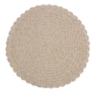 Obrusy i serwetki - Podkładka CUBA śr.38 cm naturalny beż - miniaturka - grafika 1