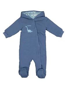 Lamino Śpioszki w kolorze niebieskim - Śpiochy dla niemowląt - miniaturka - grafika 1
