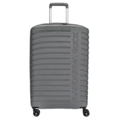 Walizki - Mandarina Duck FLYDUCK walizka na kółkach Medium, smoked pearl, OneSize, FLYDUCK - miniaturka - grafika 1