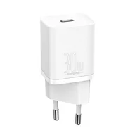 Ładowarki do telefonów - Baseus Super Si 1C szybka ładowarka USB Typ C 30W Power Delivery Quick Charge biały (CCSUP-J02) - miniaturka - grafika 1