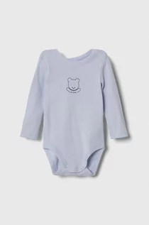 Body dla niemowląt - United Colors of Benetton body bawełniane niemowlęce - grafika 1
