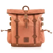 Plecaki - Funkcjonalny Plecak Trekkingowy Vintage Paolo Peruzzi T-40-lb - miniaturka - grafika 1