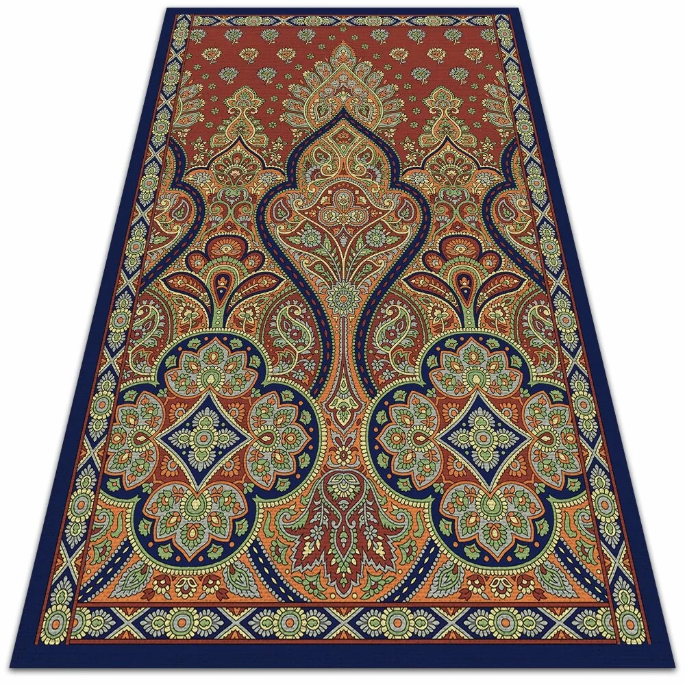 Uniwersalny dywan winylowy Indyjski retro styl 150x225 cm