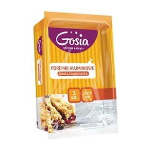 POLITAN GOSIA FORMA ALUMINIOWA NA CIASTO 3SZT GOSIA - Formy do ciast - miniaturka - grafika 1