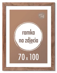 RAMKA NA ZDJĘCIA 70x100 cm B1 ramki drewniane wenge - Ramki na zdjęcia - miniaturka - grafika 1