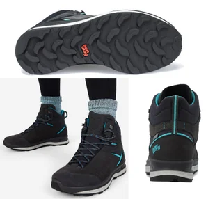 Hanwag Blueridge Es damskie buty trekkingowe turystyczne z membraną 40.5 - Buty trekkingowe damskie - miniaturka - grafika 1